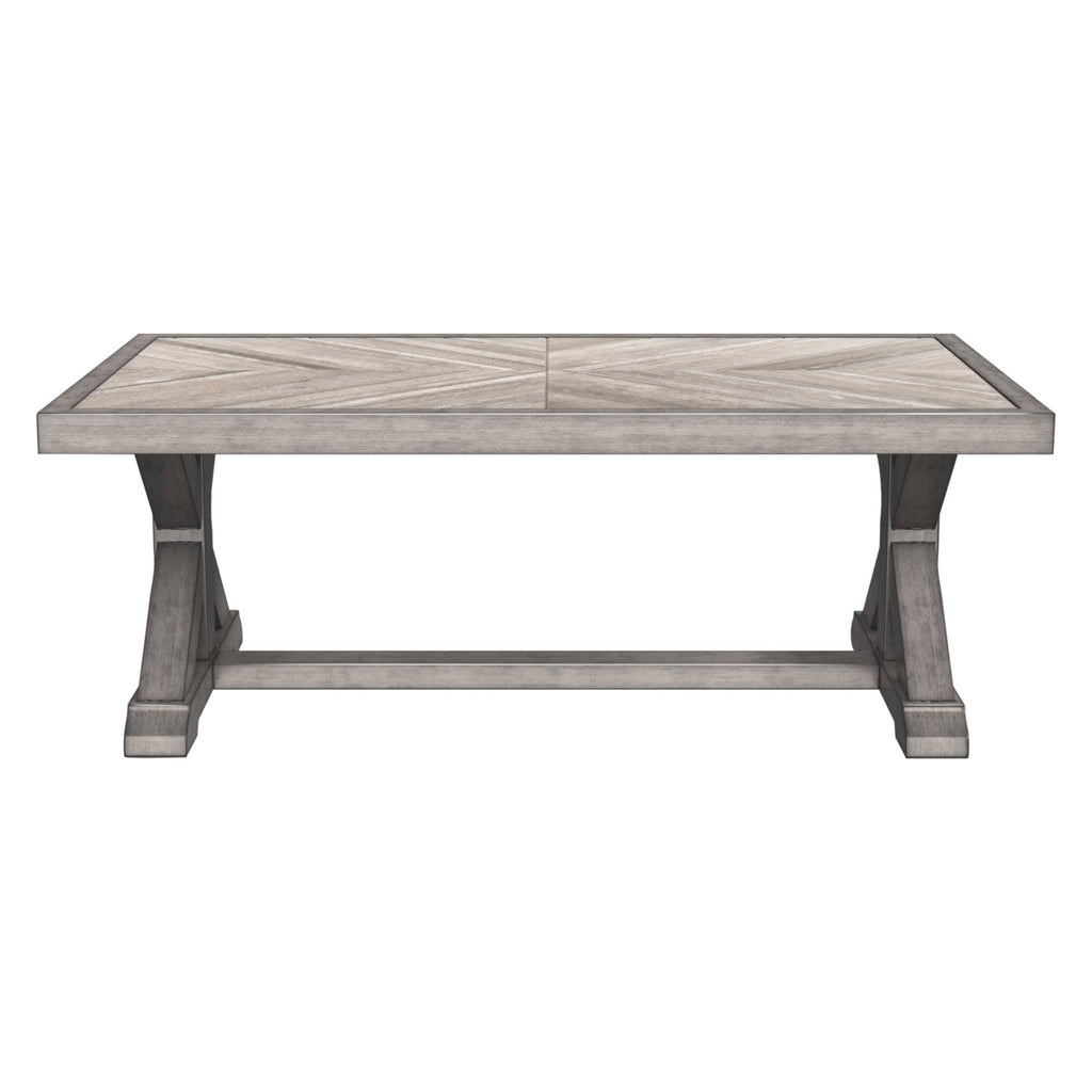 Beachcroft Rectangular Cocktail Table - Beige - Outdoor by Ashley