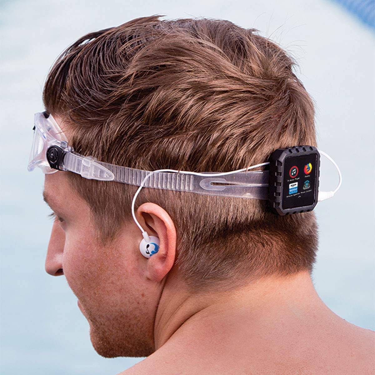 Swimbuds Sport Premium Waterproof Headphones (Wired 3.5 mm Jack) Pack of 2