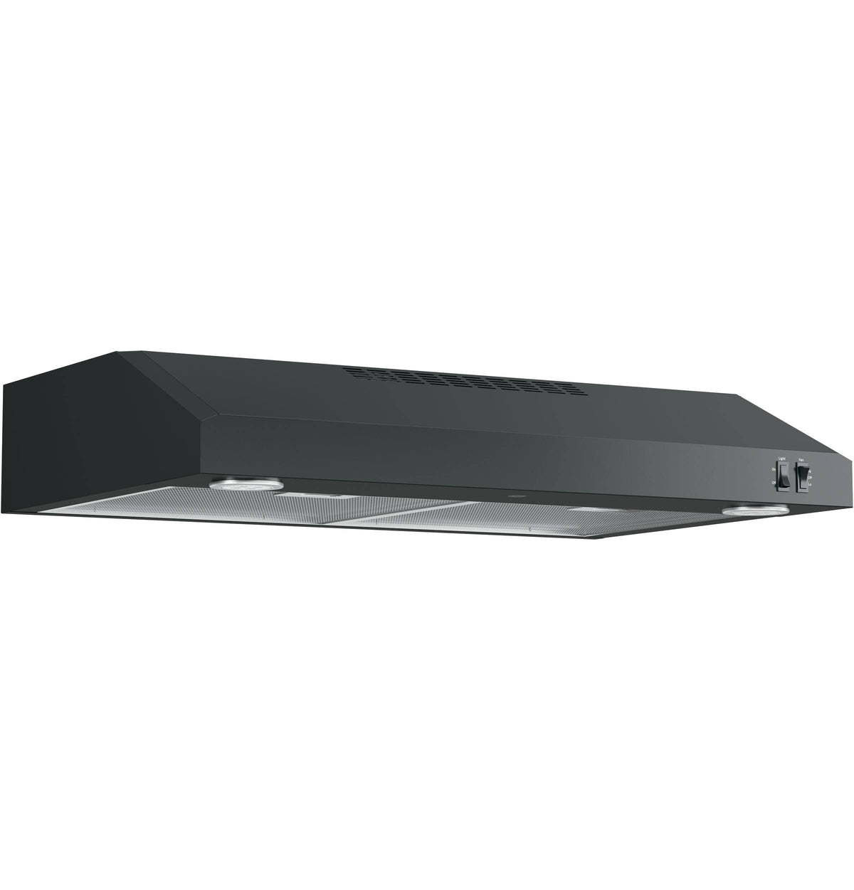 GE JVX5305DJBB 30x22 Under The Cabinet Range Hood - Black