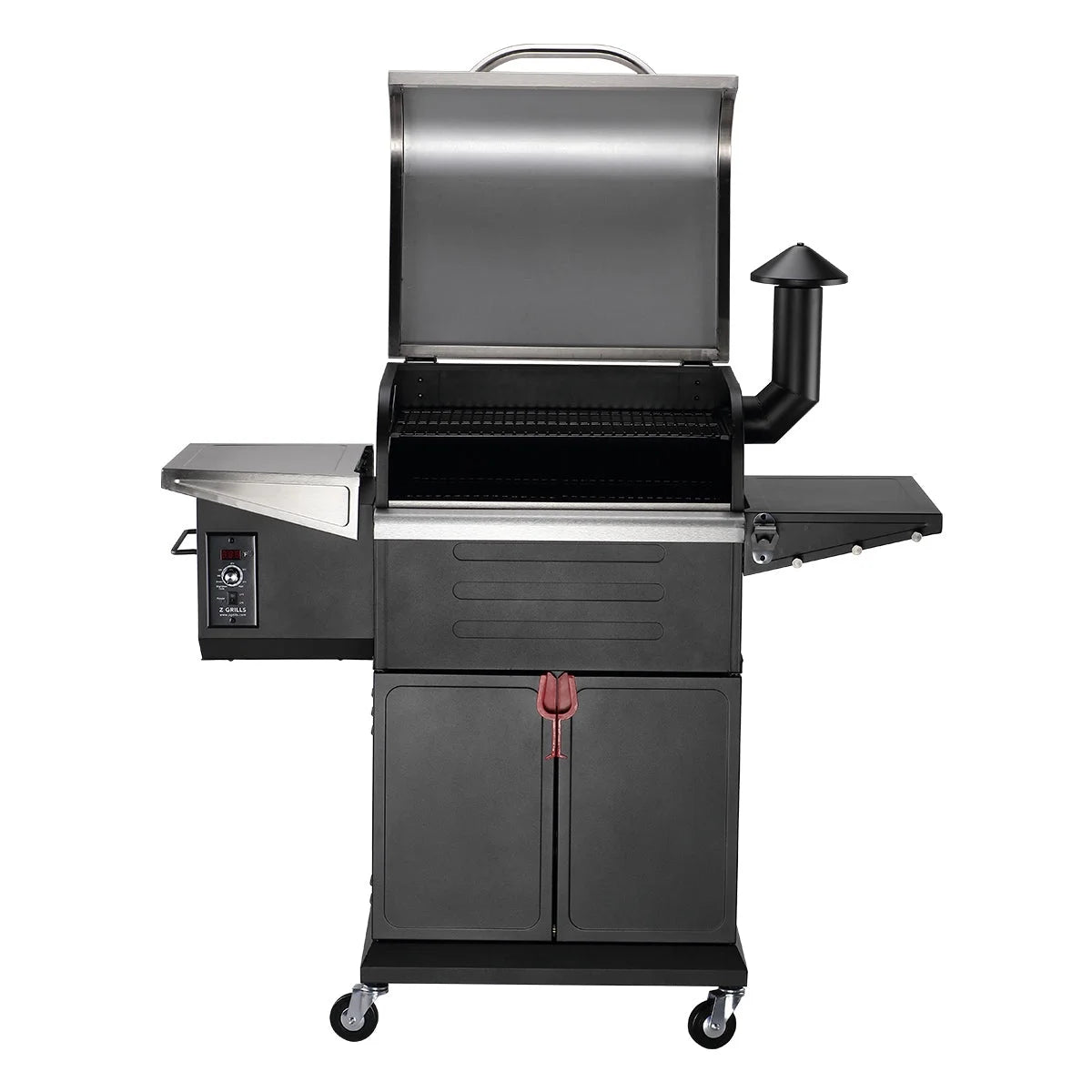 Z GRILLS Wood Pellet Grill Smoker with PID Technology, Auto Temperature Control, Direct Flame Searing Function, 572 sq in Cooking Area for Outdoor BBQ