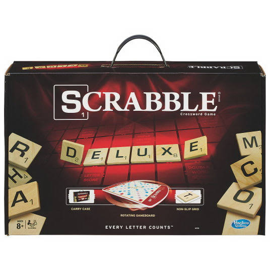 Hasbro Deluxe Edition Scrabble