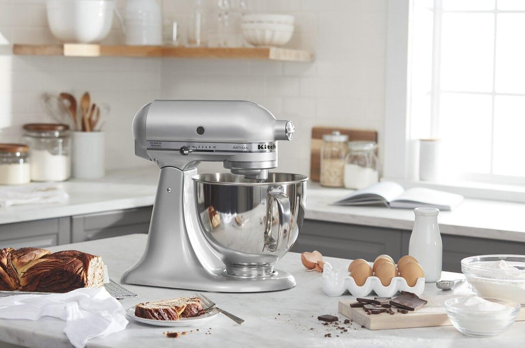 KitchenAid Artisan Series 5 Quart Tilt Head Stand Mixer with Pouring Shield KSM150PS, Cast Iron