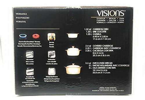 Visions 5-Pc Dutch Oven Set