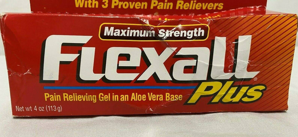 Flexall Plus Pain Relieving Gel, Maximum Strength - 4 oz