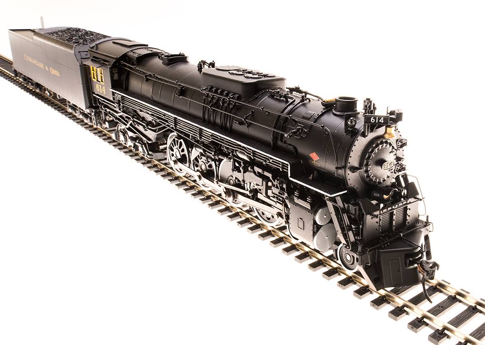 Broadway Limited Imports - HO Brass J3A 4-8-4 w/DCC u0026 Paragon 3, Cu0026O #610 - 4900