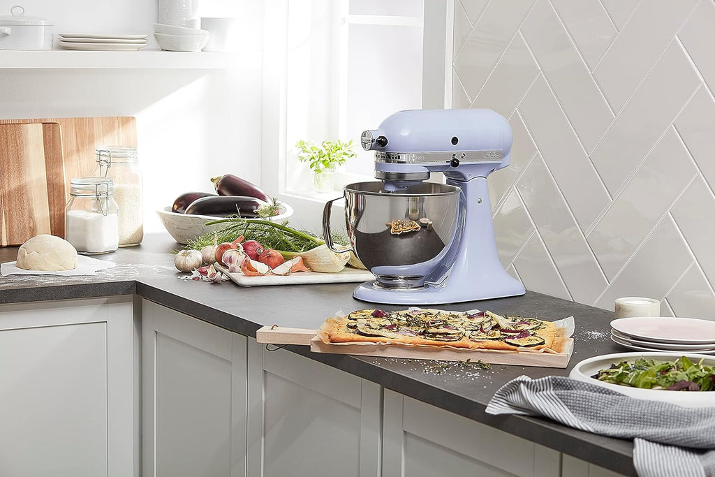 KitchenAid Artisan Series 5 Quart Tilt Head Stand Mixer with Pouring Shield KSM150PS, Cast Iron