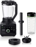 Braun JB9041BK TriForce Power Blender with Smoothie2Go, Black