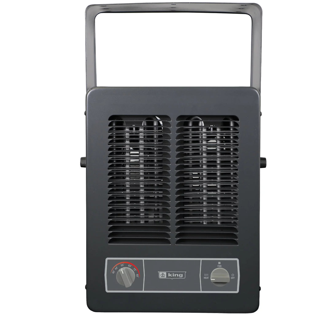 King Electric 2850W 120V 1 Ph Multi-Wattage Compact Unit Heater, Almond, KBP1230