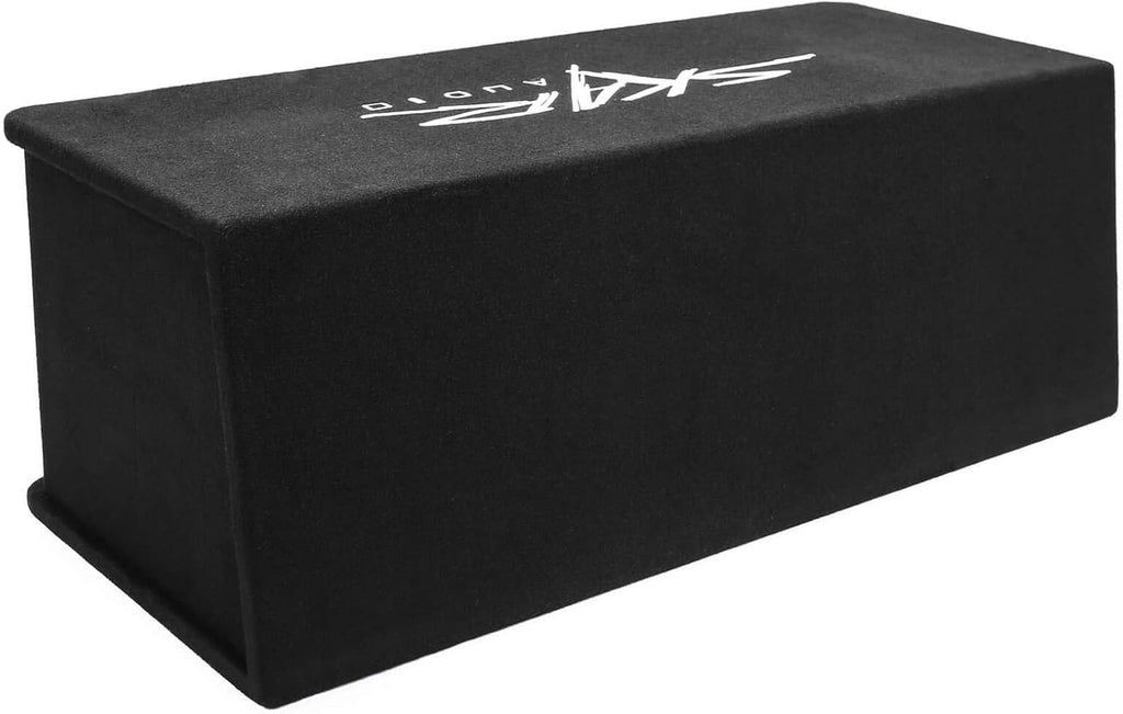 Skar Audio Dual 12 Complete 2,400 Watt SDR Series Subwoofer Bass Package - Includes Loaded Enclosure with Amplifier