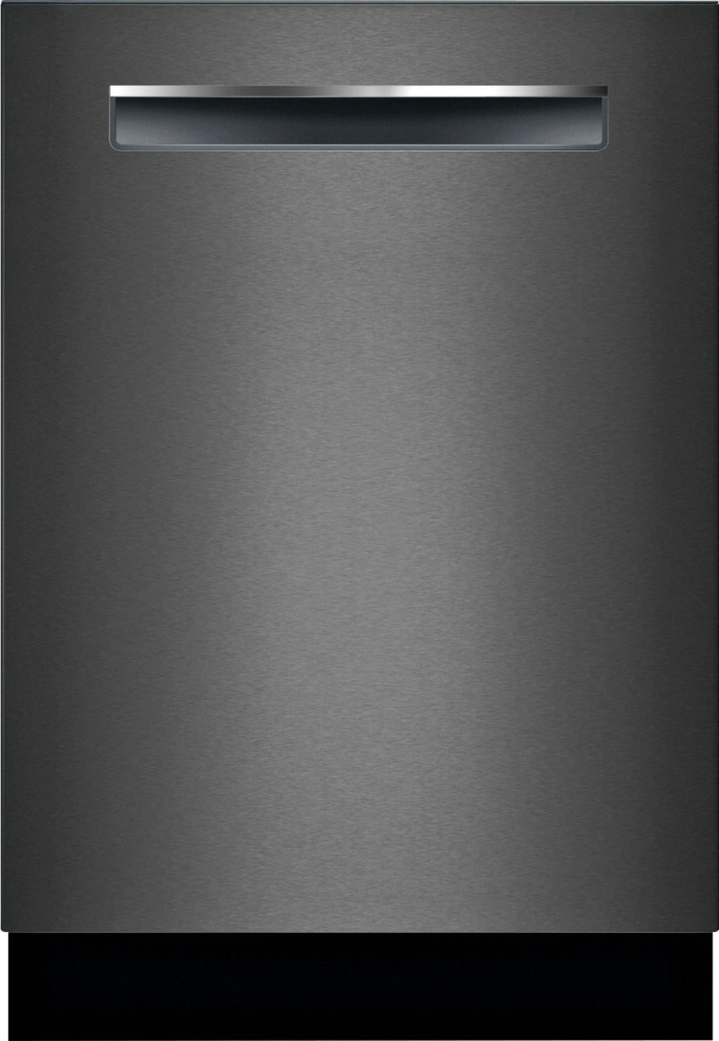 Bosch - 800 Series 24 Top Control Built-In Dishwasher with CrystalDry, Stainless Steel Tub, 3rd Rack, 42 dBa - Black stainless steel