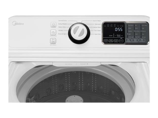 Midea 4.5 Cu. ft. White Top Load Washer-MLV45N1BWW
