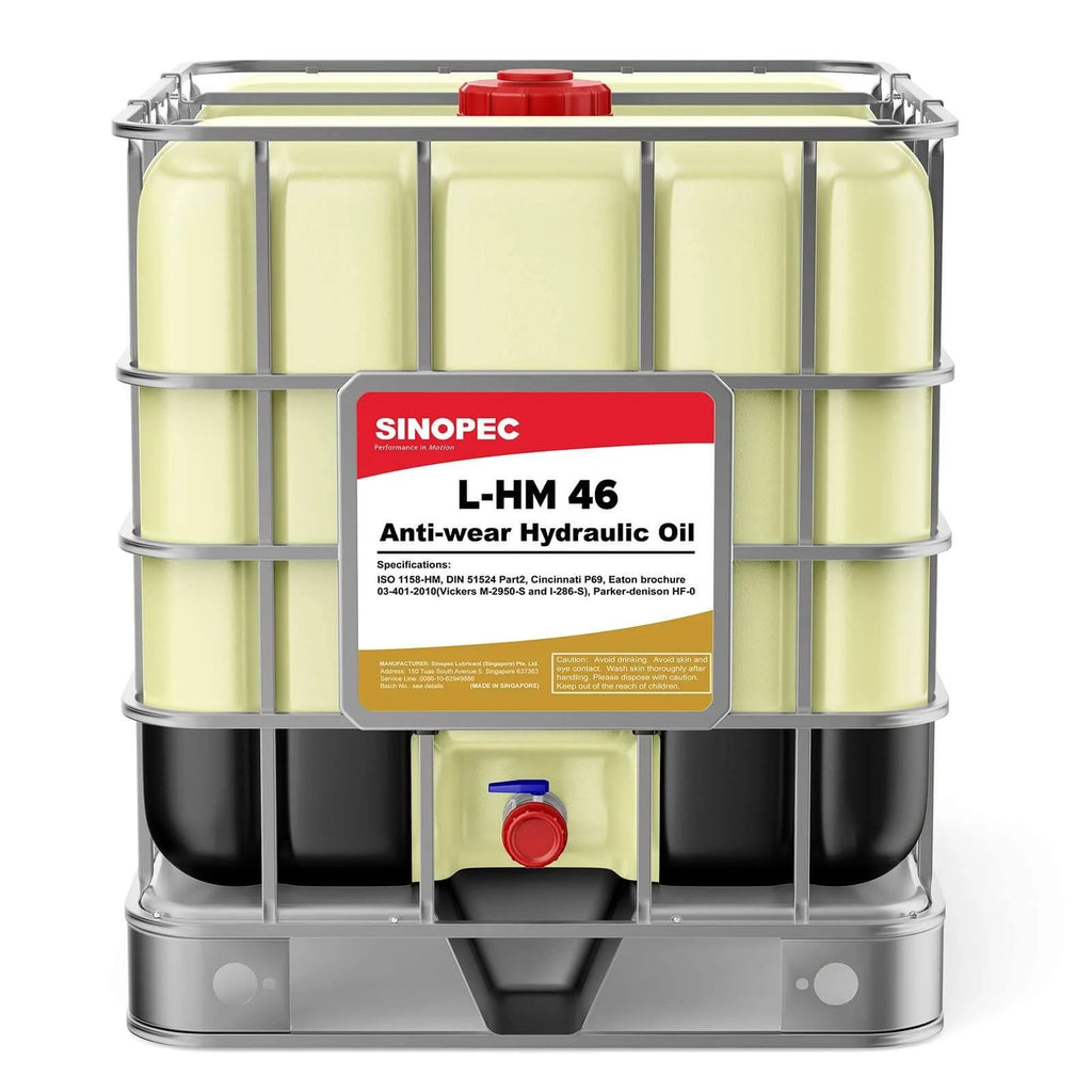 Sinopec AW 32 Hydraulic Oil Fluid (ISO VG 32, SAE 10W), 55 Gallon Drum