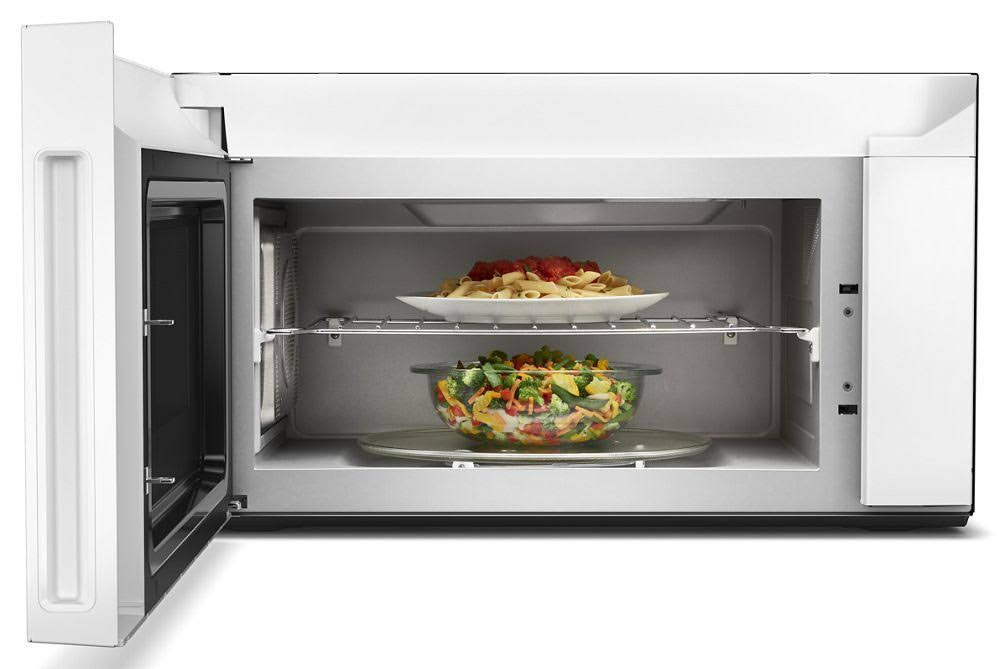 Whirlpool WMH78019HW 1100W Built-In Convection Microwave Hood Combo - 1.9 cu ft - White