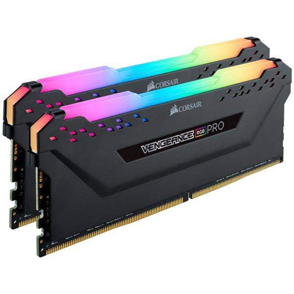 Corsair Vengeance RGB Pro 32GB (2x16GB) 2666 C16 DDR4 Desktop Memory - Black
