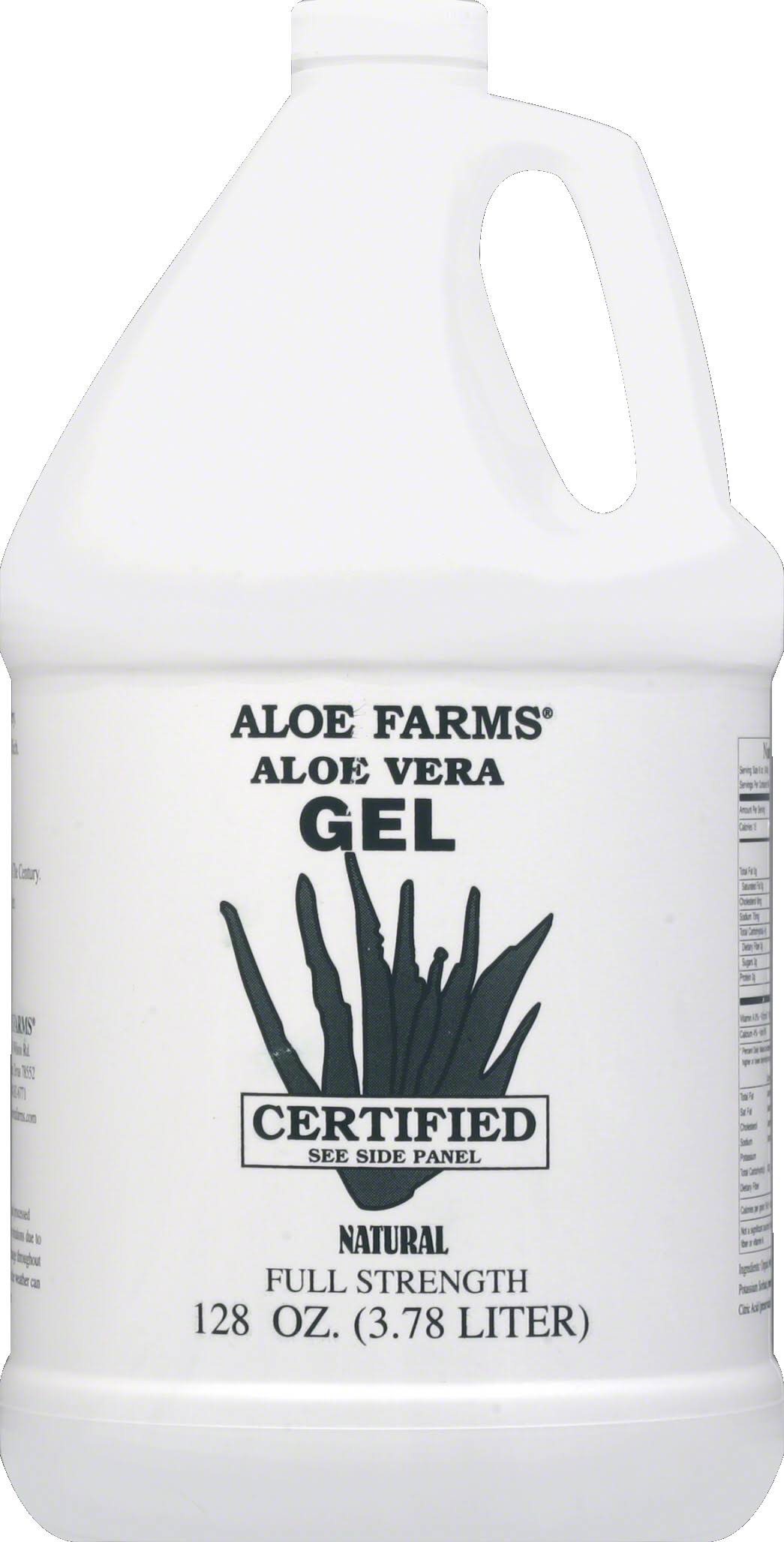 Aloe Farms Aloe Vera Gel, Full Strength - 128 oz