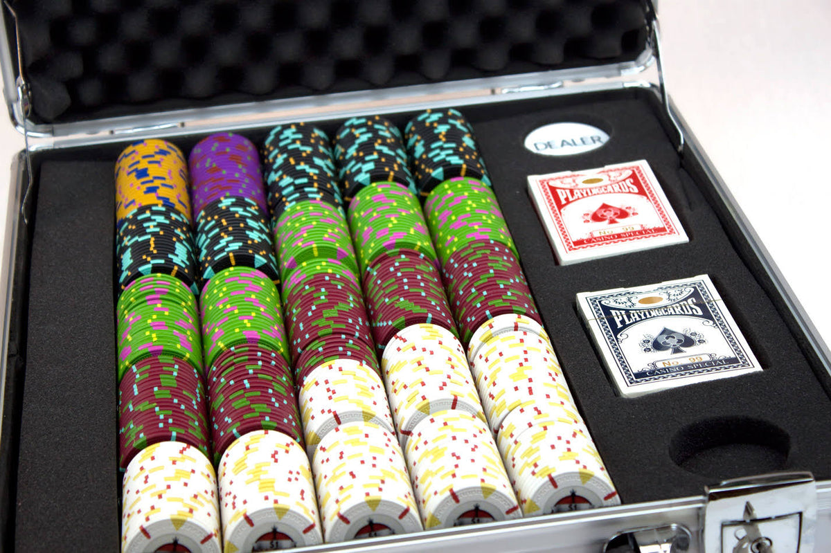 500ct Claysmith Gaming &The Mint& Chip Set in Claysmith