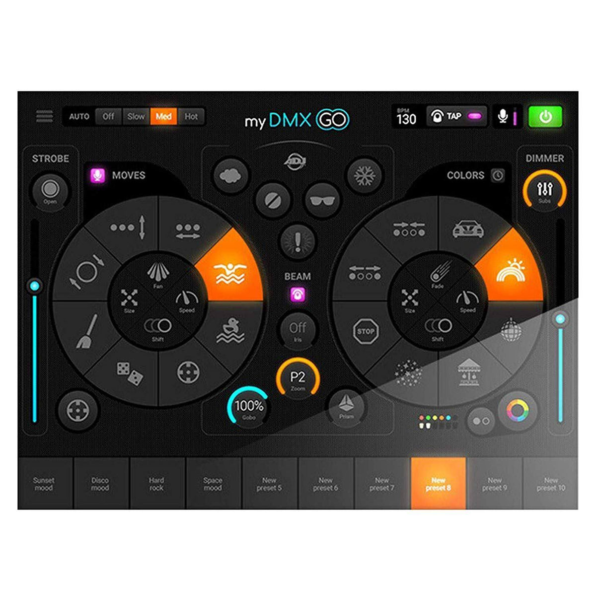 American DJ myDMX Go DMX Lighting Control System