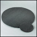 STONE-GLO Steel Wool Floor Polishing Pad - Unsurpassed Durability & Versatility, Steel Wool Pads - Boost Your Cleaning Productivity 17 & 19 Grades 000, 00, 0, 1, 2, 3 (Grade 1, 19 Inches 12pcs)