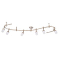 Catalina Lighting 96” 6-Light LED Flex Track Brushed Nickel
