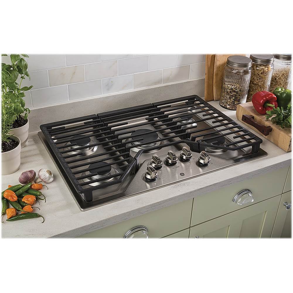 GE - 30 Gas Cooktop - Stainless steel