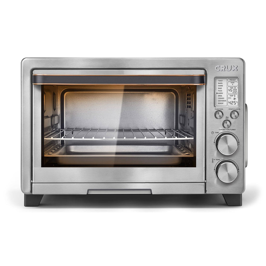 Crux 6 Slice Digital Air Frying Toaster Oven