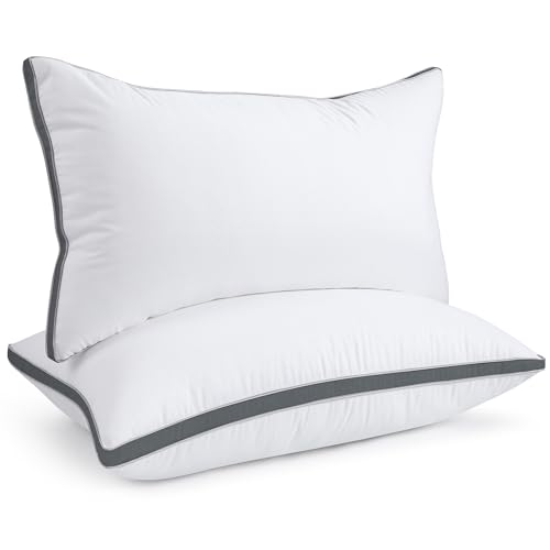 viewstar Bed Pillows King Size Set of 2, Hotel Quality, Down Alternative Big Pillow for Back, Stomach or Side Sleepers, Firm