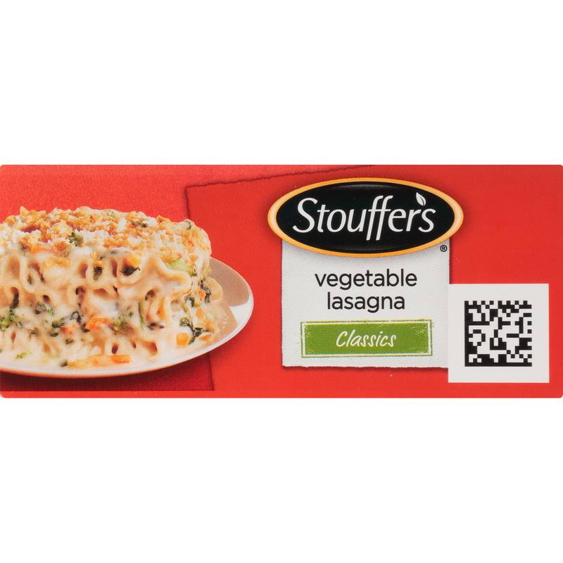 Stouffer's Vegetable Lasagna Meal 10.5 oz, Pack of 12