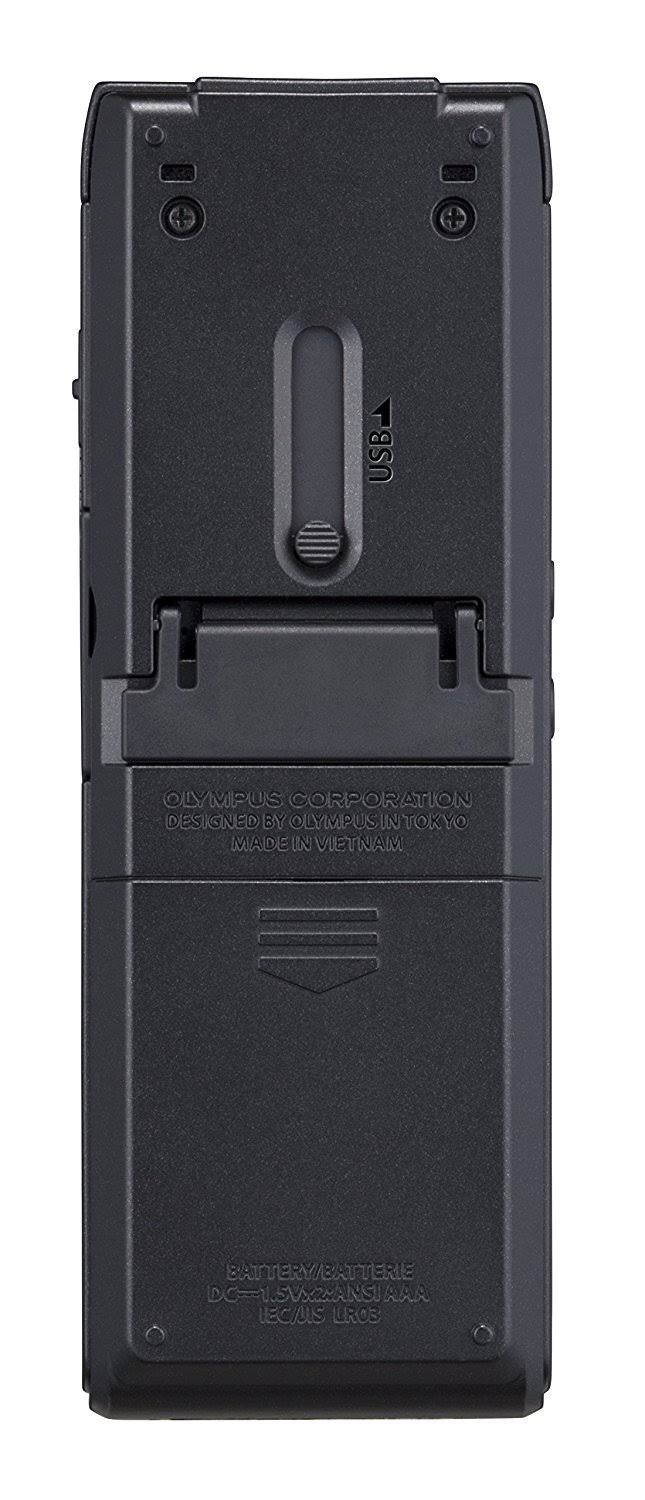 Olympus WS-853 Digital Voice Recorder - 8 GB - up to 260 hrs (MP3 Recording) - 64 kbps - Black