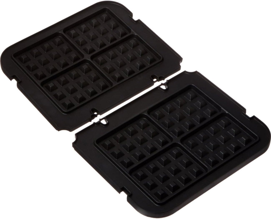 Cuisinart 5-in-1 Grill Griddler Panini Maker Bundle with Waffle Attachment (GR-4N) - Includes Grill and Waffle Plates