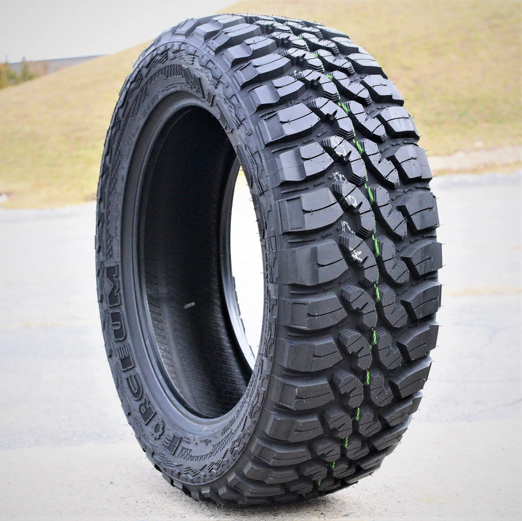 Set of 4 (FOUR) Forceum M/T 08 Plus LT 235/75R15 Load C (6 Ply) MT Mud Tires