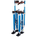 Drywall Stilts 24x22-40x22 Aluminum Tool Stilt for Painting Painter Taping Blue