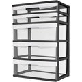 Sterilite 5 Drawer Wide Tower- Black 29329001