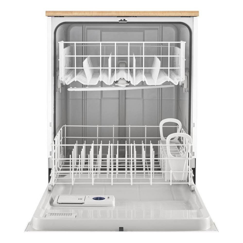 Whirlpool - 24 Front Control Tall Tub Portable Dishwasher - White