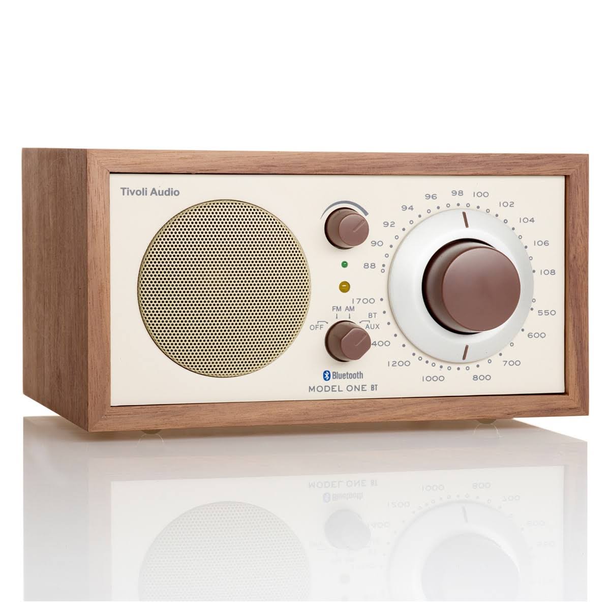 Tivoli Audio Model One Bluetooth AM/FM Radio (Walnut/Beige)