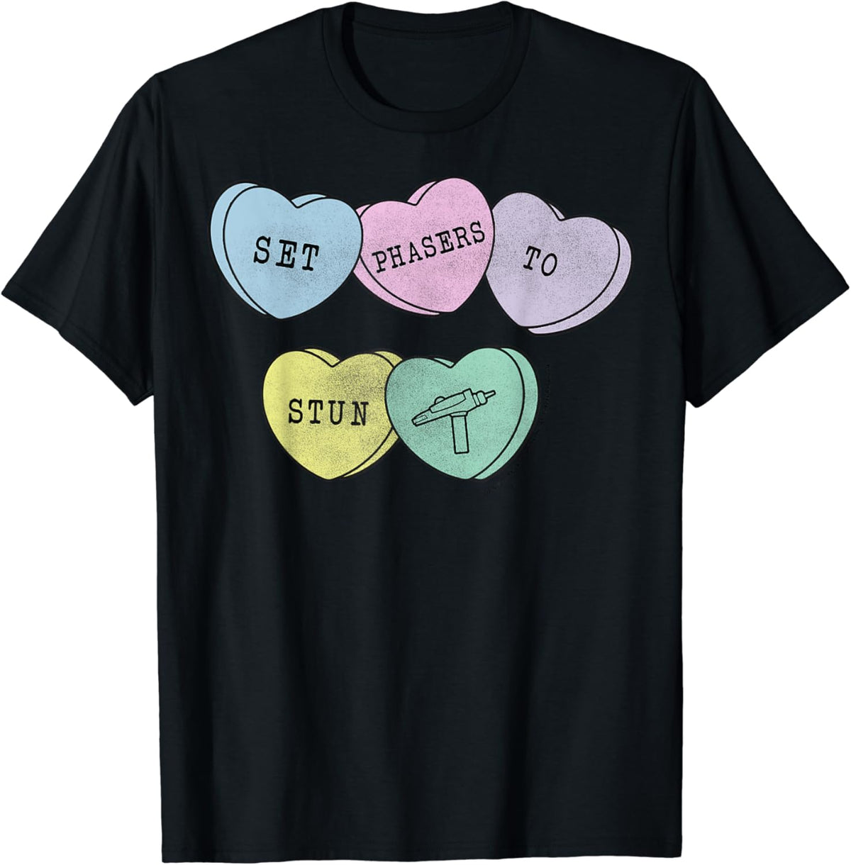 Star Trek Original Series Valentine's Day Candy T-Shirt T-Shirt