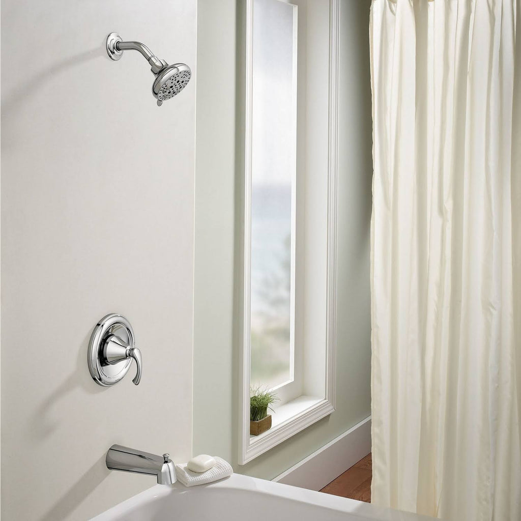 Moen Tiffin 1-Handle Chrome Tub and Shower Faucet
