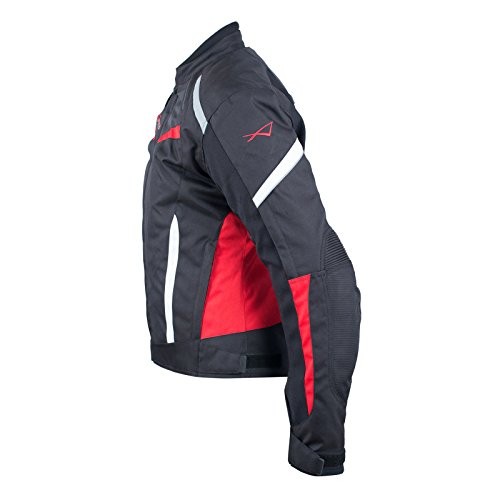 Motorcycle Ladies Strong Textile Jacket Motorbike Armor CE Touring