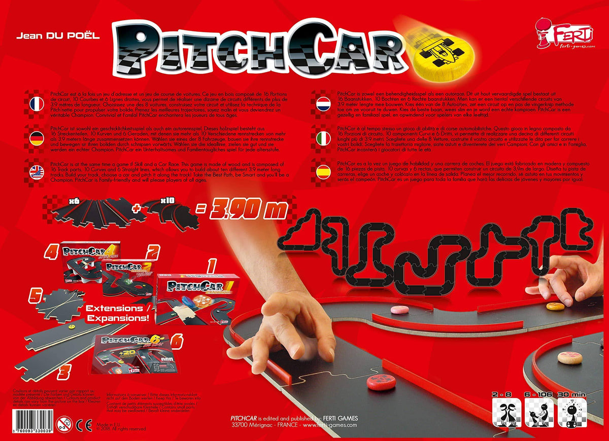 Eagle-Gryphon Games PitchCar Game Racing Board