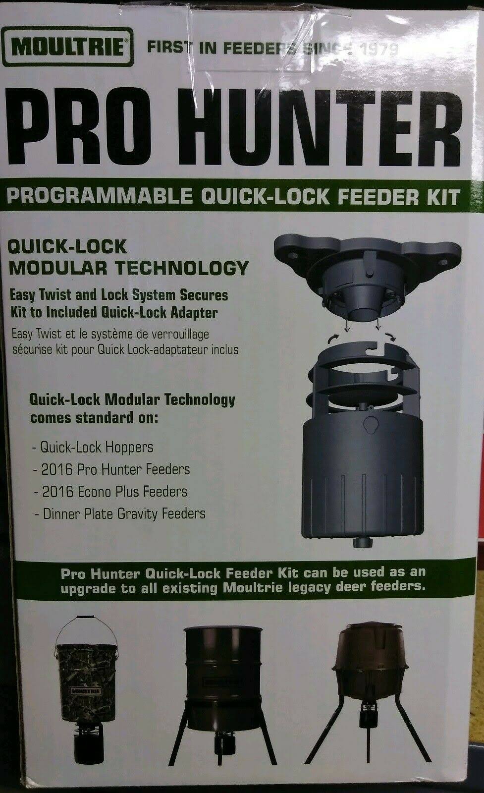 Moultrie MFG-13053 Feeder Kit, Pro Hunter