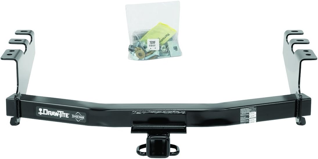 Draw-Tite 76016 Class 4 Trailer Hitch, 2 Inch Receiver, Black, Compatible with 2014-2018 Chevrolet Silverado 1500, 2014-2018 GMC Sierra 1500