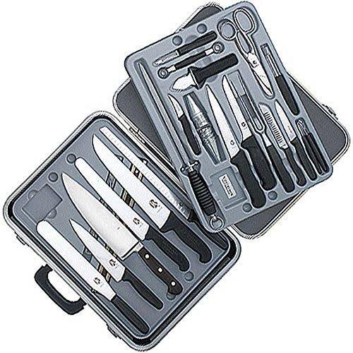 Victorinox Fibrox Black Natural 7 Piece Pro Competition BBQ Set