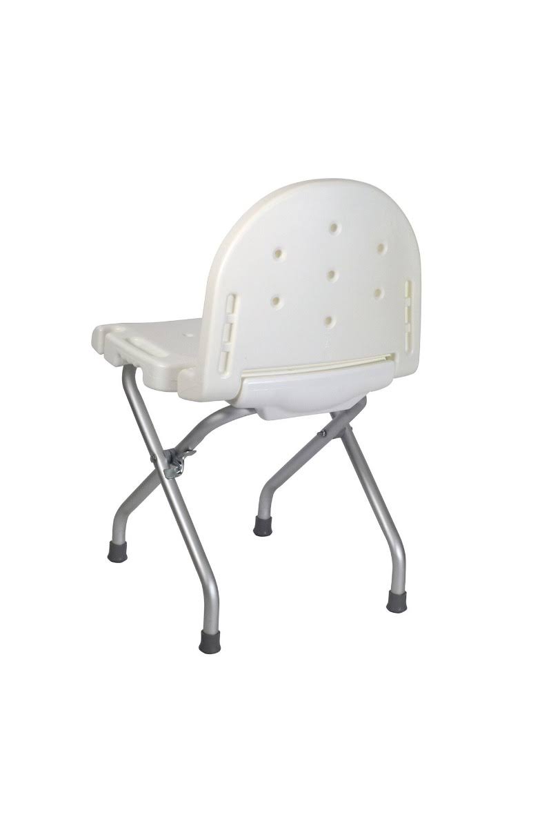 Invacare Folding Shower Chair with Back