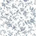 Brewster 2766-003519 Cassandra Navy Floral Trails Wallpaper
