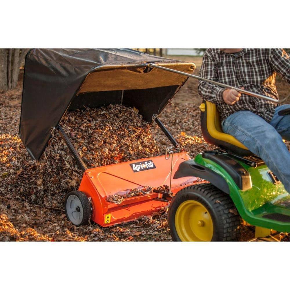 Agri-Fab 45-0492 Tow-Behind Lawn Sweeper, 44-in. 2024 Best Sellers