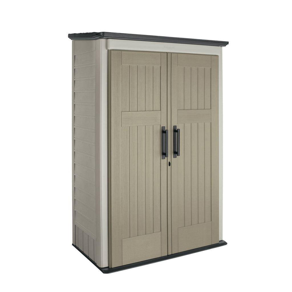 Rubbermaid Large Vertical 52 cu.ft. Outdoor Storage Building Shed
