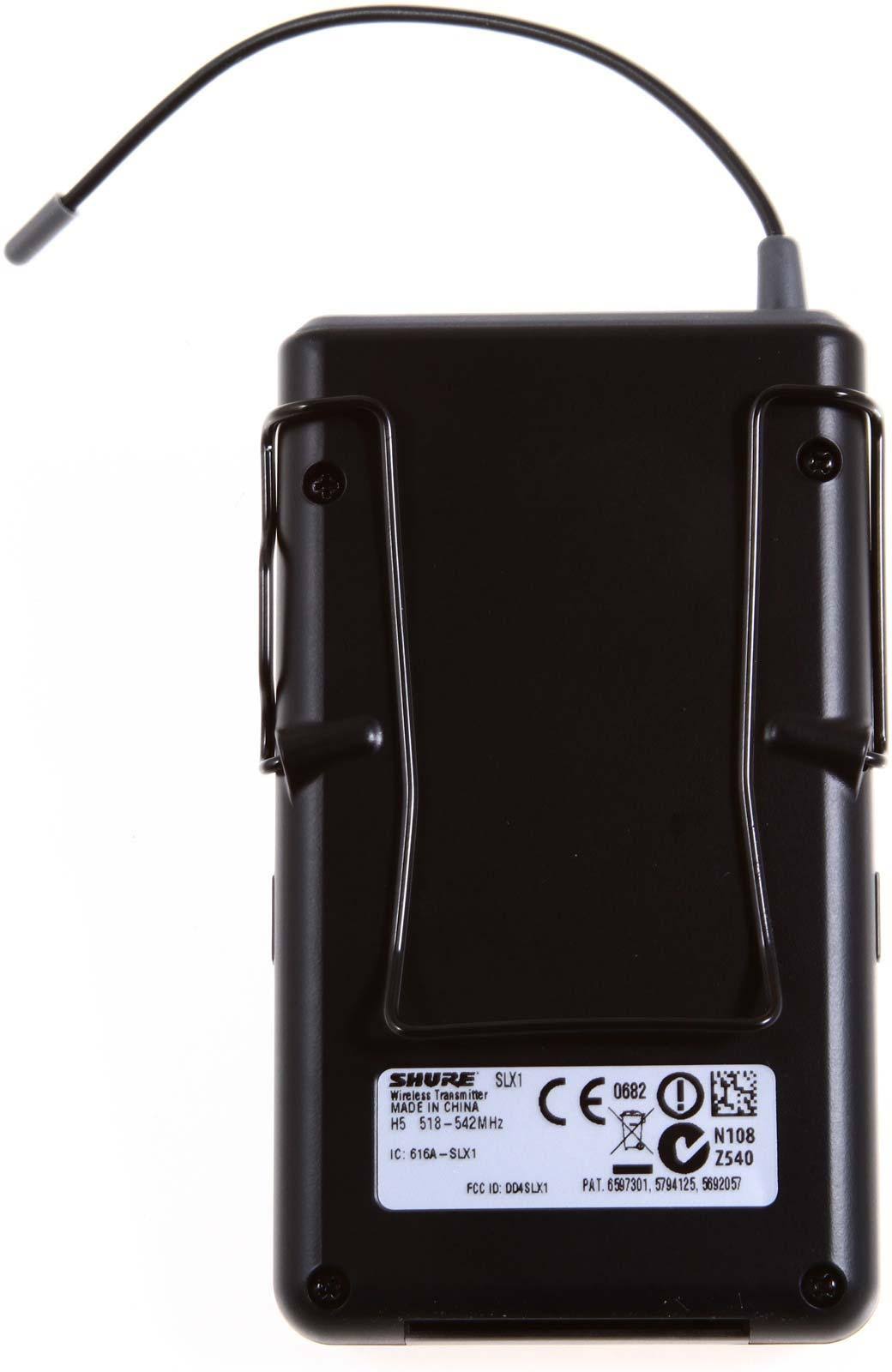 Shure SLX1 Wireless Bodypack Transmitter H5