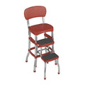 Cosco Red Retro Counter Chair / Step Stool