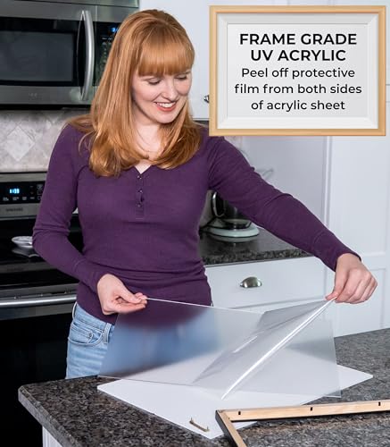 40x20 Contemporary Black Wood Picture Panoramic Frame - Picture Frame Includes UV Acrylic, Foam Board Backing, & Hanging Hardware! Panoramic Poster Frame