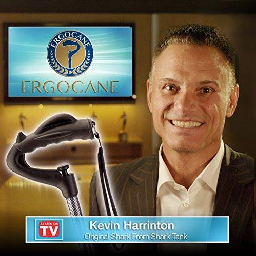 Ergocane Fully Adjustable Ergonomic Cane (Brown)