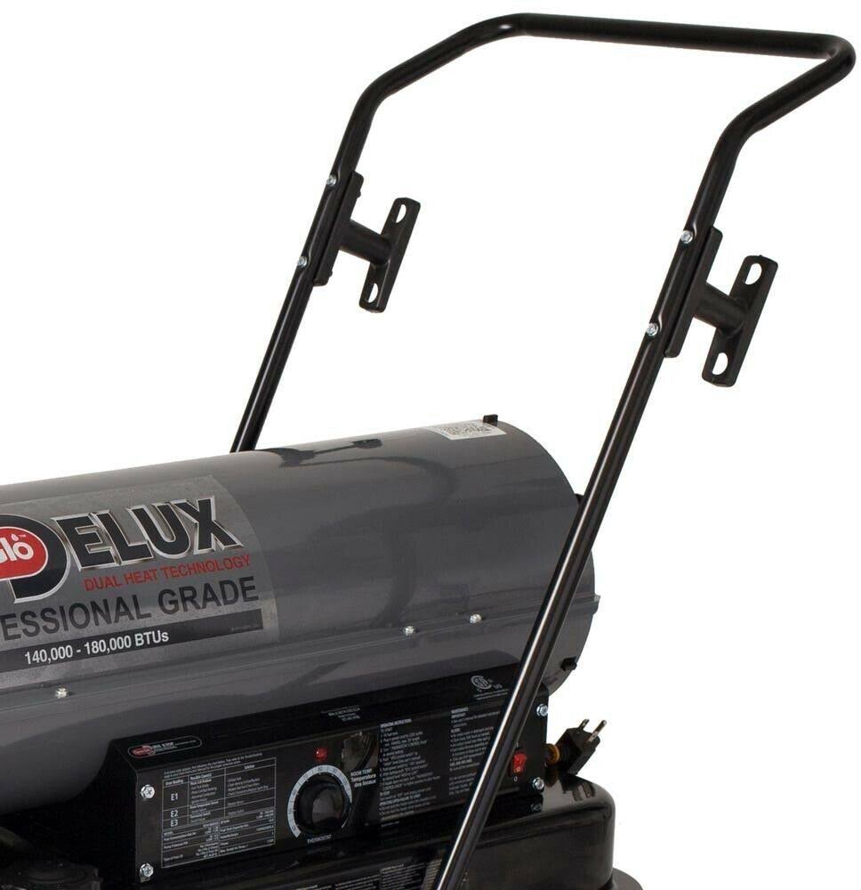 Dyna Glo Delux KFA180DGD Kerosene Forced Air Heater, 140k or 180K BTU